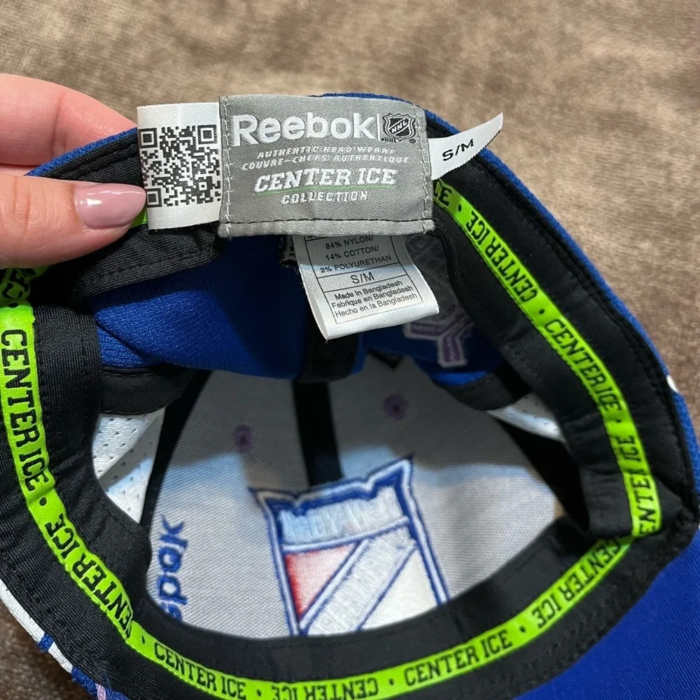 Reebok New York Rangers Hat - Limited Edition Purple & Bright Blue Cap
